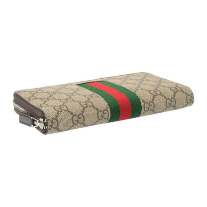 Gucci Long Wallet GG Supreme Beige/multi