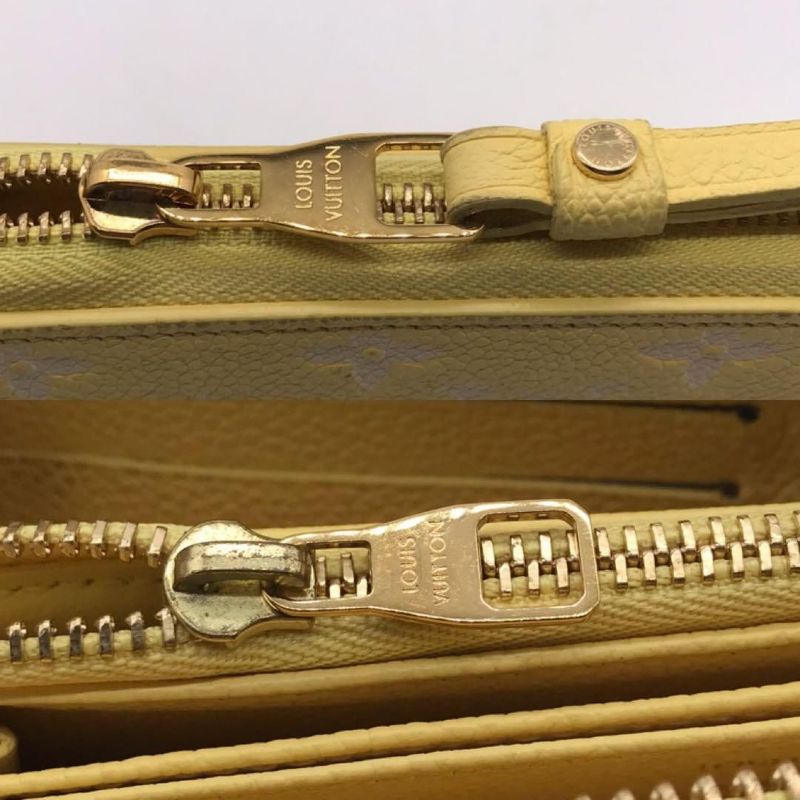 Louis Vuitton Monogram Empreinte Zippy Wallet Jaune Price Negotiation Welcome