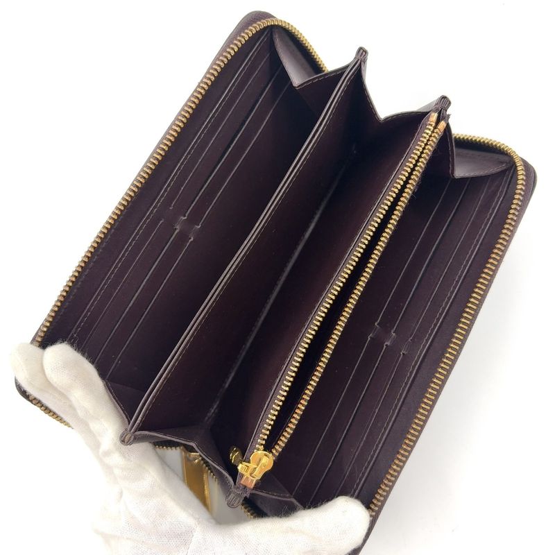 Louis Vuitton Zippy Wallet Monogram Vernis Monogram Vernis Amarante Enamel