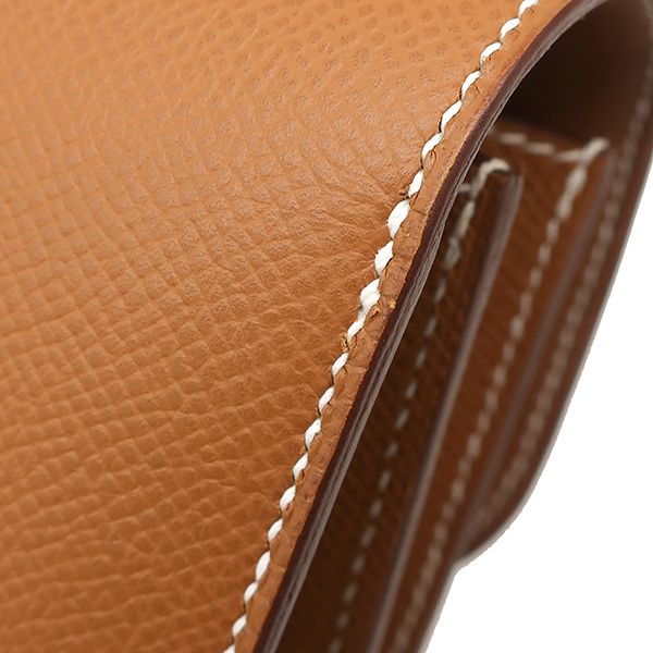 Hermes Constance 3 Mini Miroir Shoulder Bag Vaux Epson Gold Pink Gold Hardware