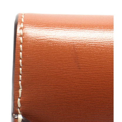 Celine Chain Shoulder Bag Crossbody Mobile Pouch Shiny Calfskin Brown And Others — view 7