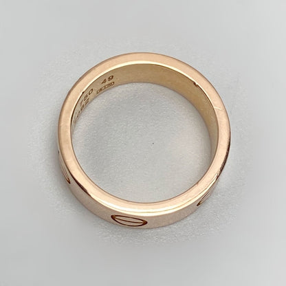 Cartier Love Ring K18pg Pink Gold #49 (equivalent to Size 9) Ring