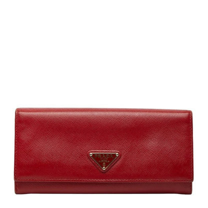 Prada Red Saffiano Leather