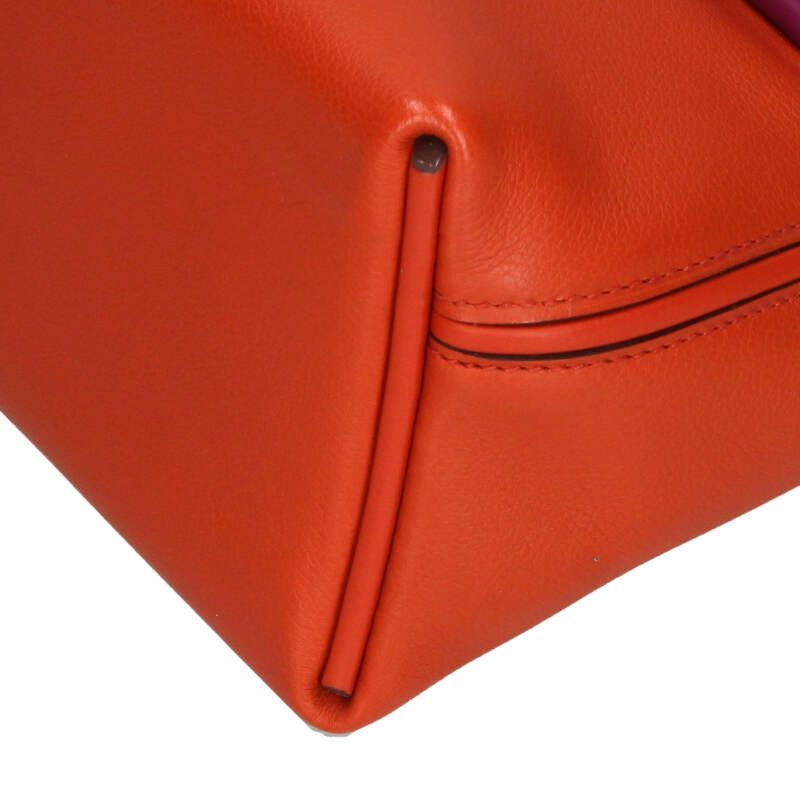 Hermes Van Cattle Mini Z Engraved Svhardware Shoulder Bag Men's