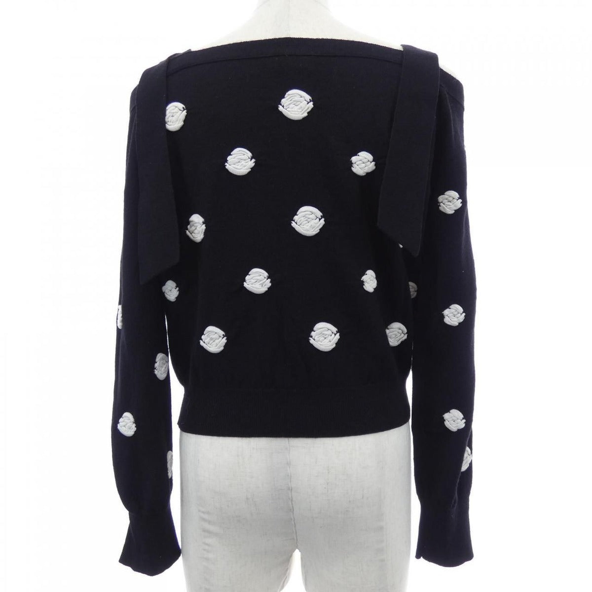 Chanel Knit Black 38 — view 2