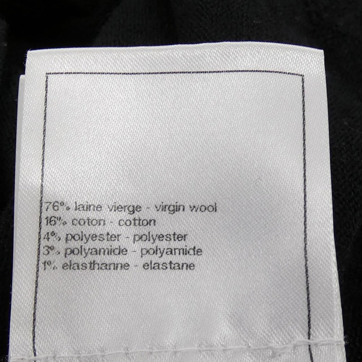Chanel Knit Black 38 — view 3