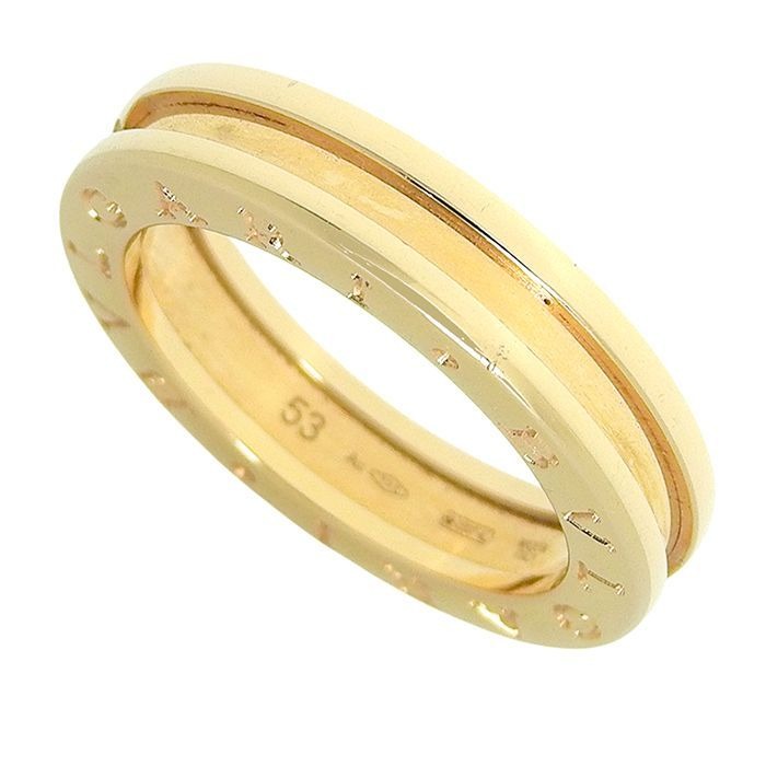 Bvlgari B.zero1 1 Band Ring 18K Pink Gold 750 53