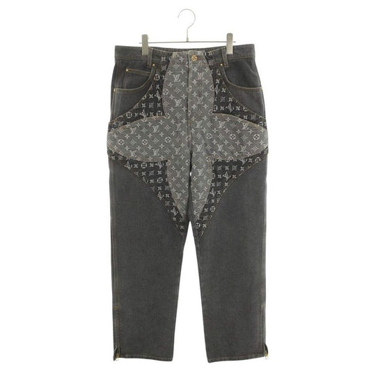 Louis Vuitton Monogram Flower Denim Pants