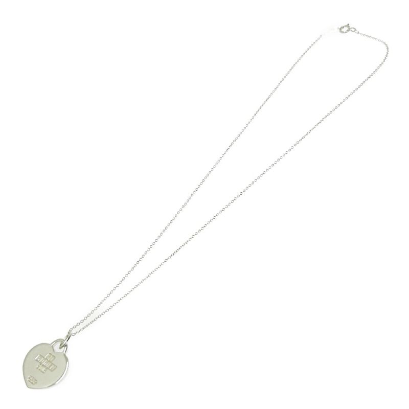 Tiffany & Co Silver Go Women 2016 Necklace 5.0g 925 Engraved 421320 Necklace