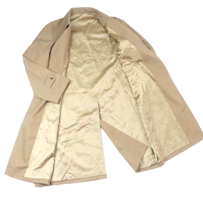 Celine 2m82a004n Technical Cotton Oversized Mack Coat Beige 46 Made In Italy