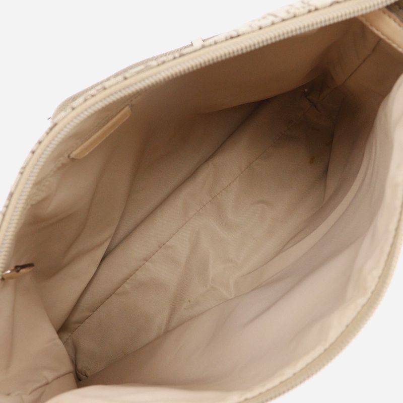 Dior Christian Dior Trotter 07RU 0064 Canvas Beige Unisex Shoulder Bag