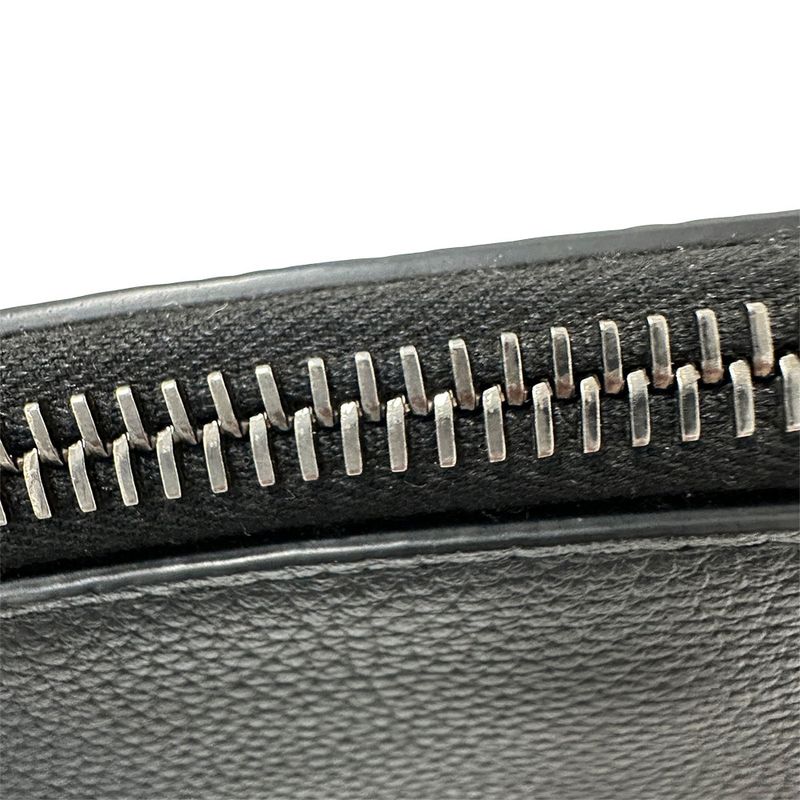 Dior Bag Men's Brand Clutch Bag Second Bag Leather Black Mini Bag