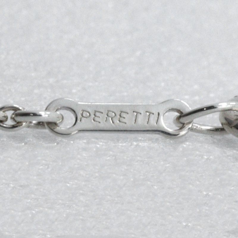 Tiffany & Co Bean Elsa Peretti 925 Silver Ladies 10.7g Necklace
