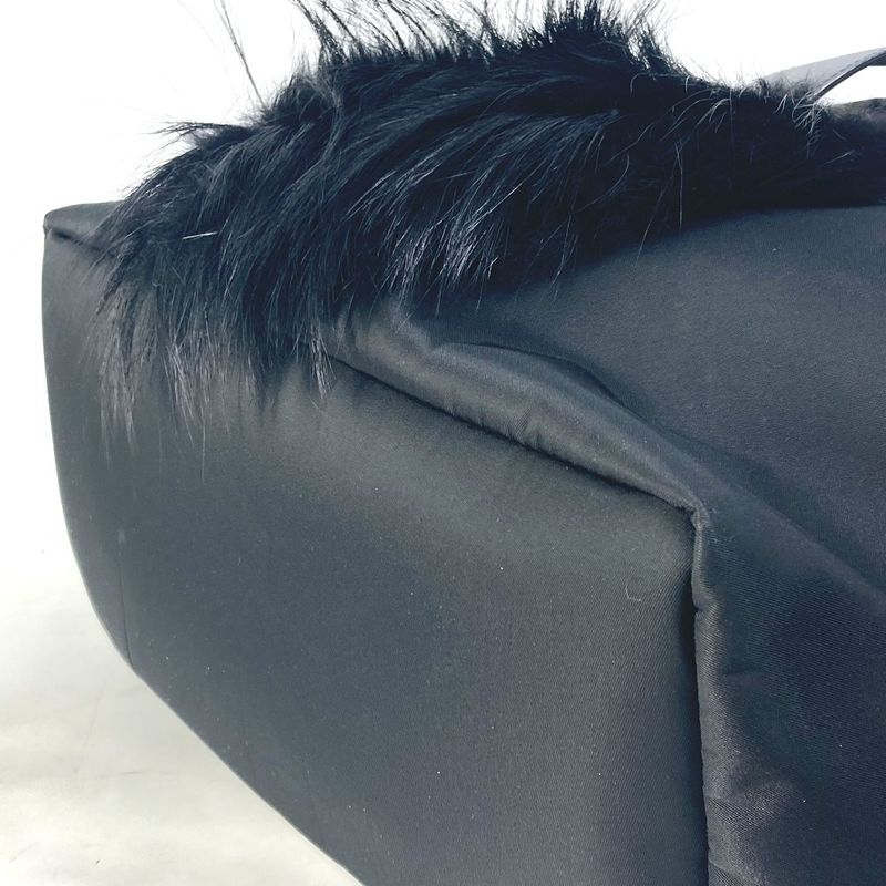 Fendi Backpack Sac Karl Lagerfeld 7vz016 Nylon Black