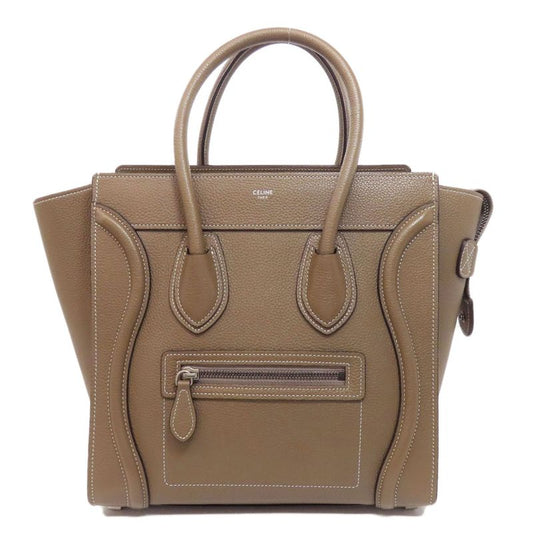 Celine Luggage Micro Tote Bag Calf Women
