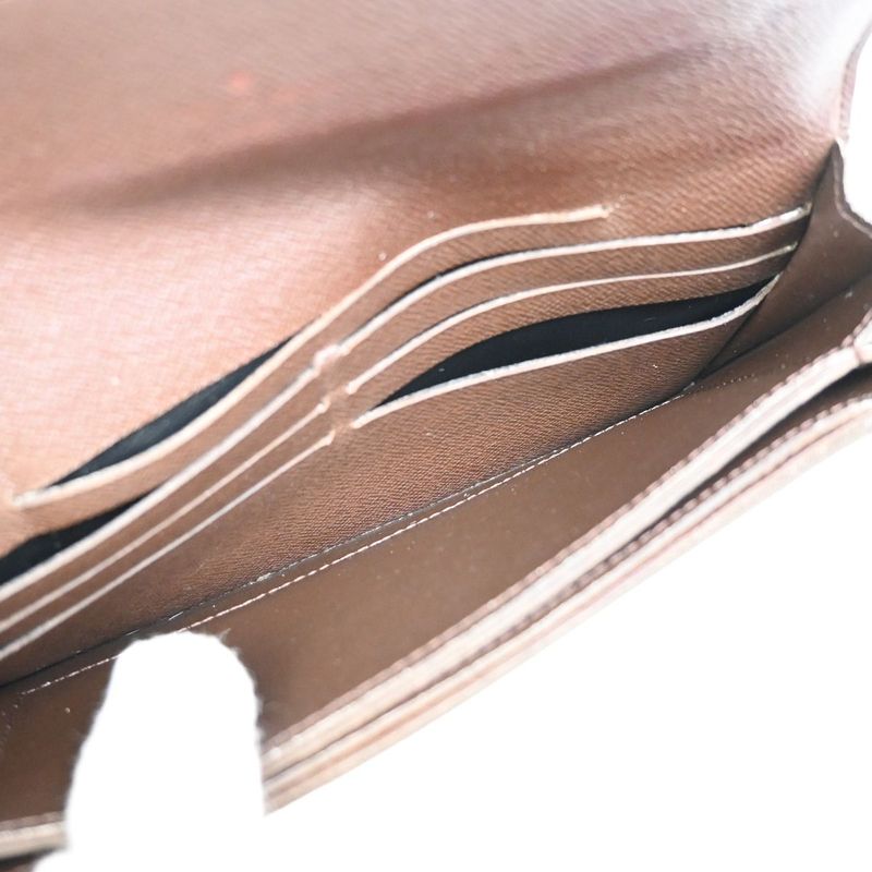 Louis Vuitton Long Wallet Damier Portefeuille Accordion Fold Wallet N60002
