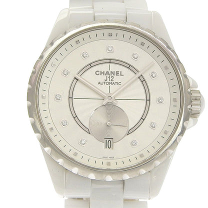 Chanel Diamond White Ceramic Watch