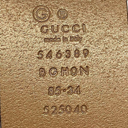 Gucci Interlocking G 546389 Branded Accessories Belt Men's