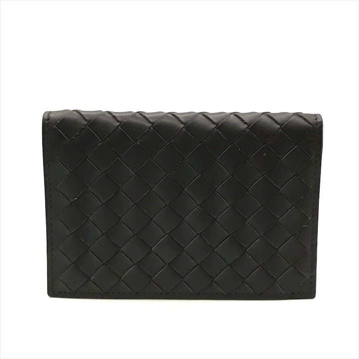 Bottega Veneta Intrecciato Wallet Card Case Brown