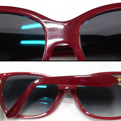 Cartier Trinity Sunglasses In Red Bordeaux 140