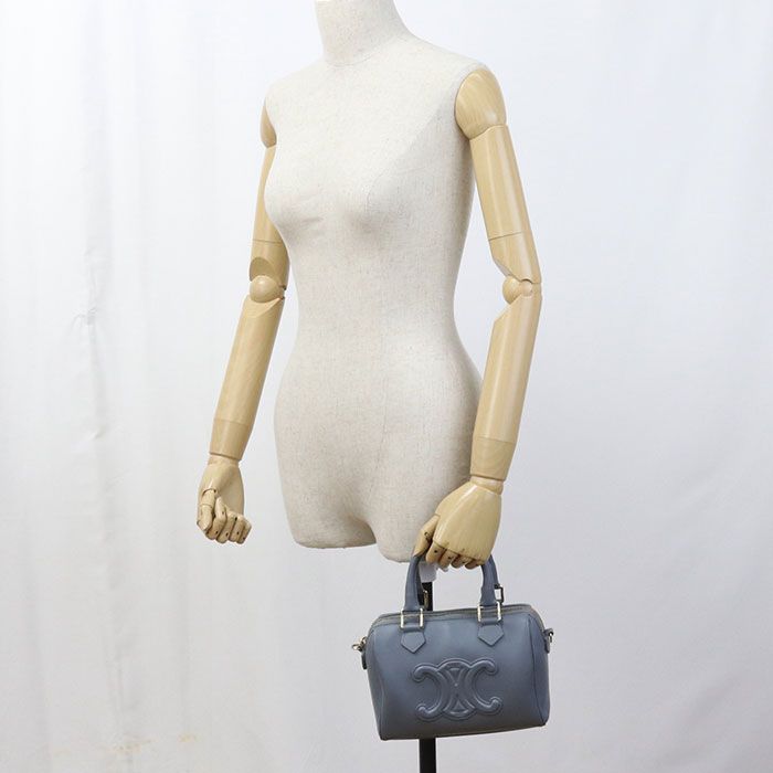 Celine Small Boston Handbag Calf Womens