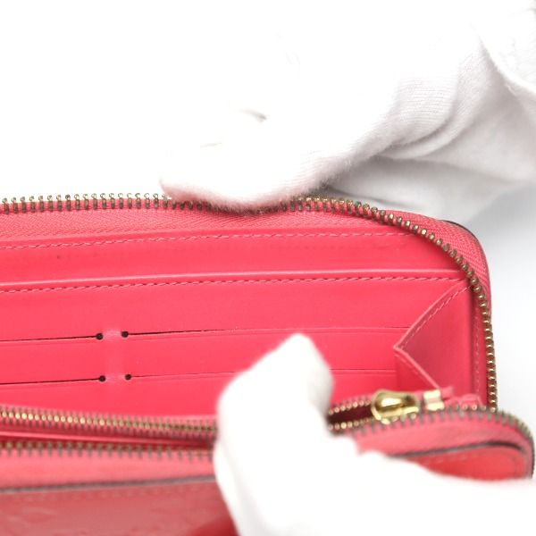 Louis Vuitton M93202 Vernis Round Zipper Zippy Wallet Long Wallet Louis Vuitton