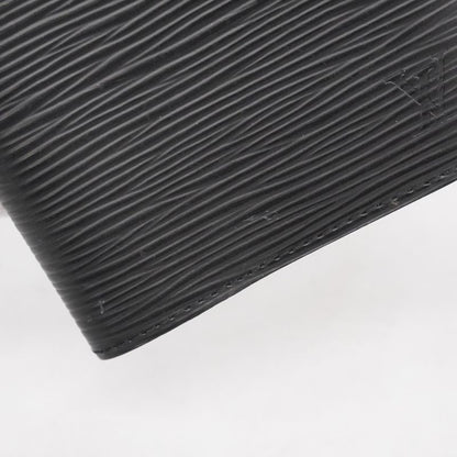 Louis Vuitton Notebook Cabas - Epi Agenda PM R20052 Noir Black Men Women Unisex