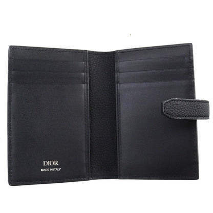 DIOR 2llch187ken DIOR Normandie DIOR Normandie Logo Leather Card Holder Card