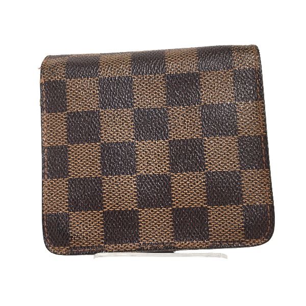 Louis Vuitton N61668 Damier Wallet With Zipped Pocket For Cards Compact Zipped