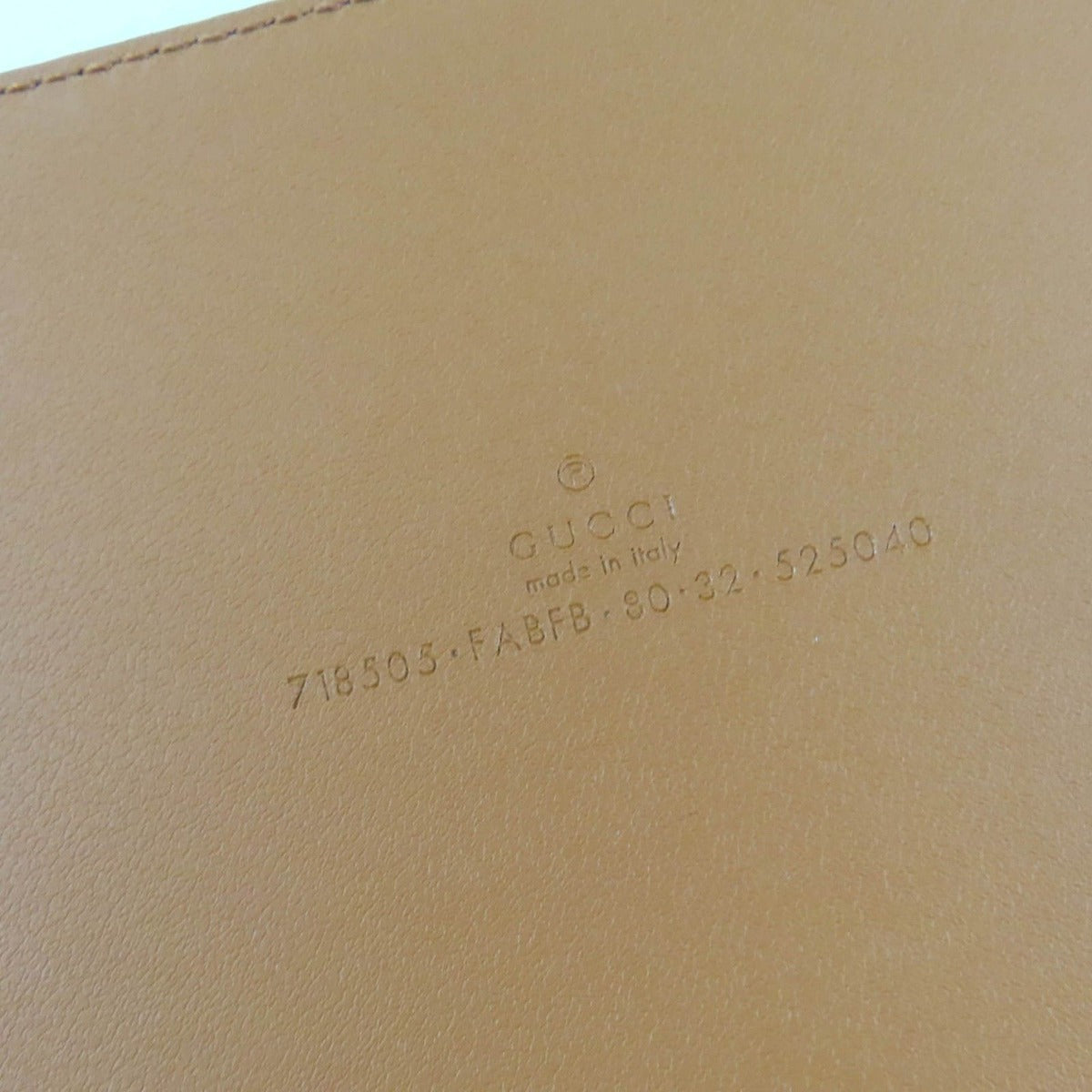 Gucci GG Supreme Wide Belt Brown — view 8
