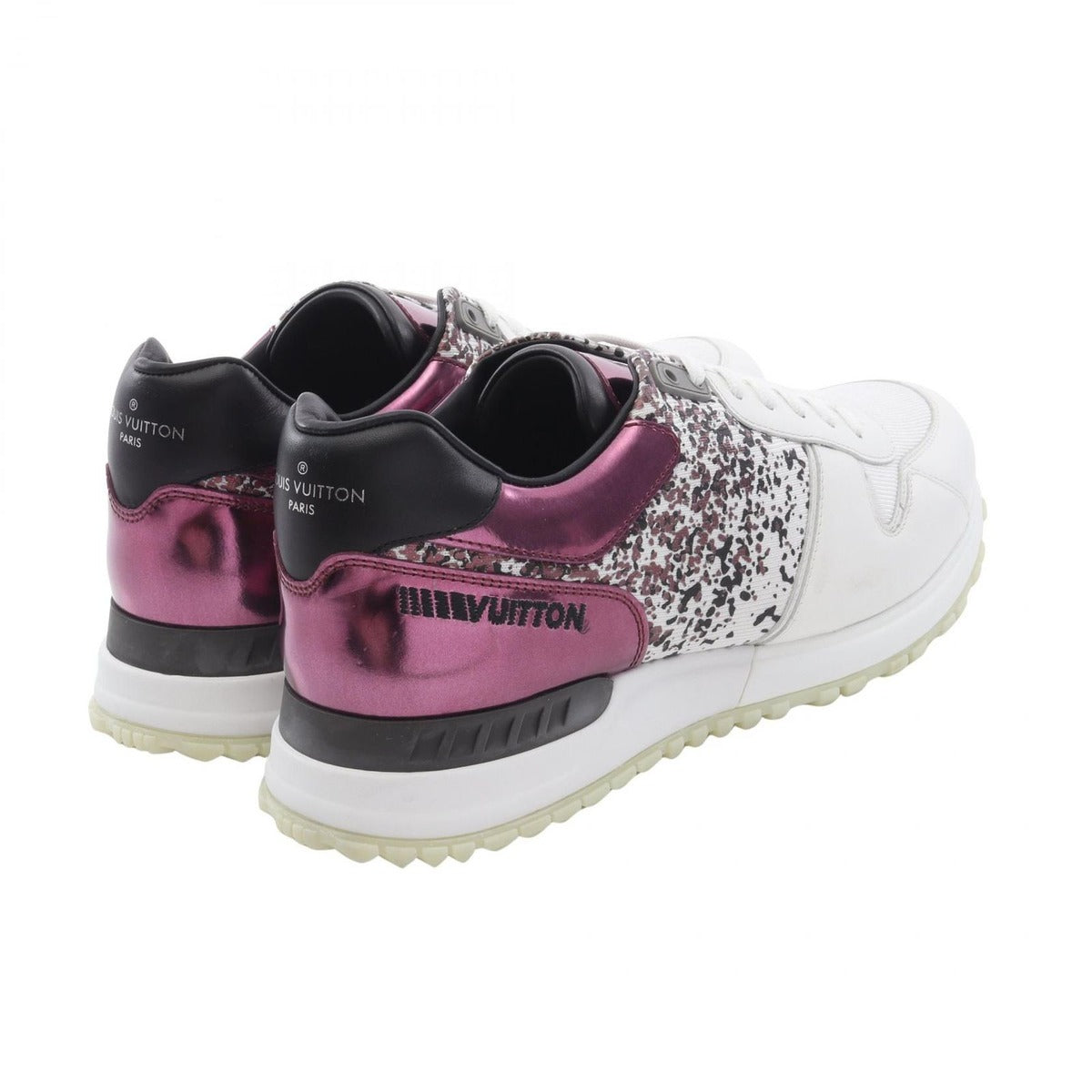 Louis Vuitton Sneakers Run Away Purple White Black — view 2