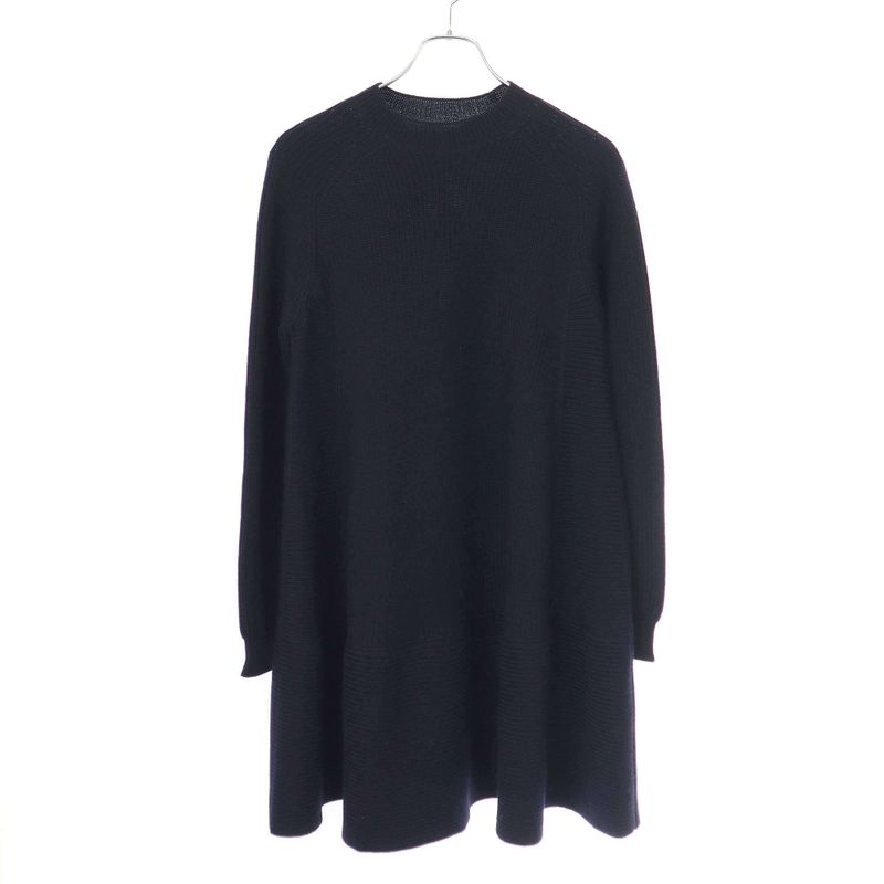 Christian Dior Wool Knit Dress 5a24619am531 Navy 40