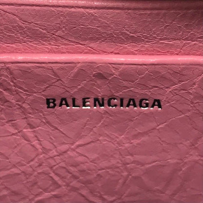 Balenciaga le Cagole Heart Leather Mini Shoulder Bag Pink