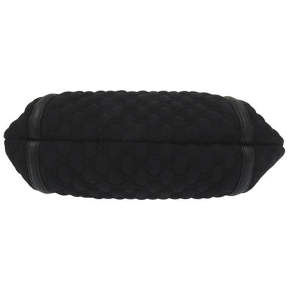 Gucci GG Logo Fringe Bamboo One Shoulder Bag Horsebit Hobo Bag Nylon Leather