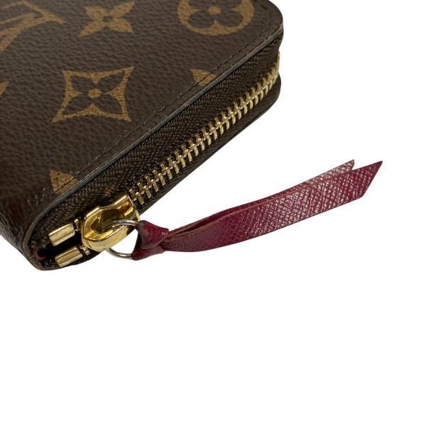 Louis Vuitton Monogram Portefeuille Cles Mance M60742 Round Zip Long Wallet