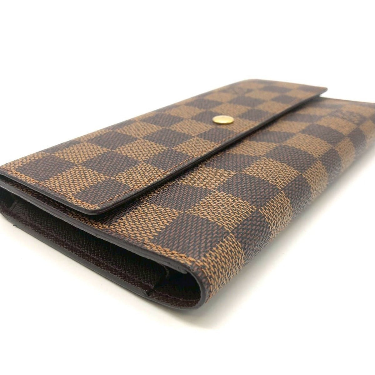 Louis Vuitton Wallet Monogram Brown Vintage — view 5