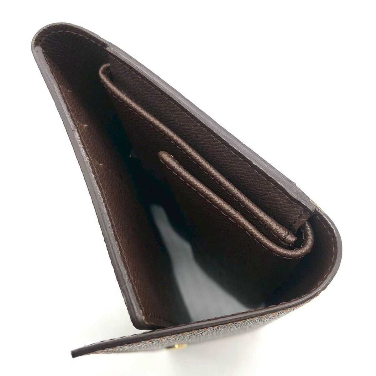 Louis Vuitton Wallet Monogram Brown Vintage — view 7