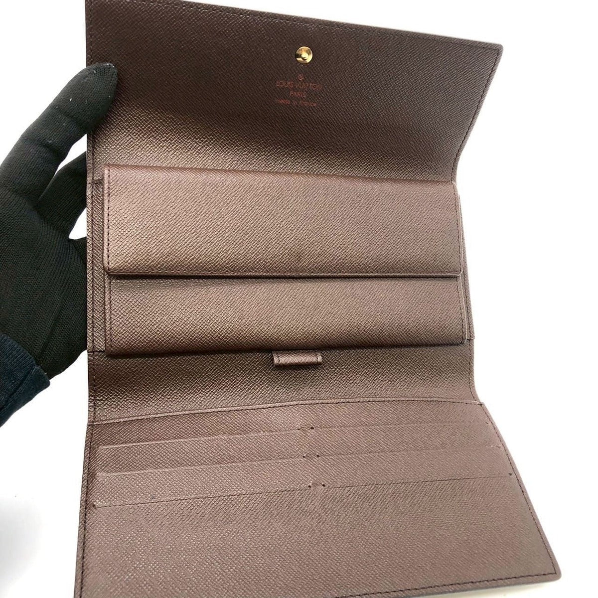 Louis Vuitton Wallet Monogram Brown Vintage — view 8