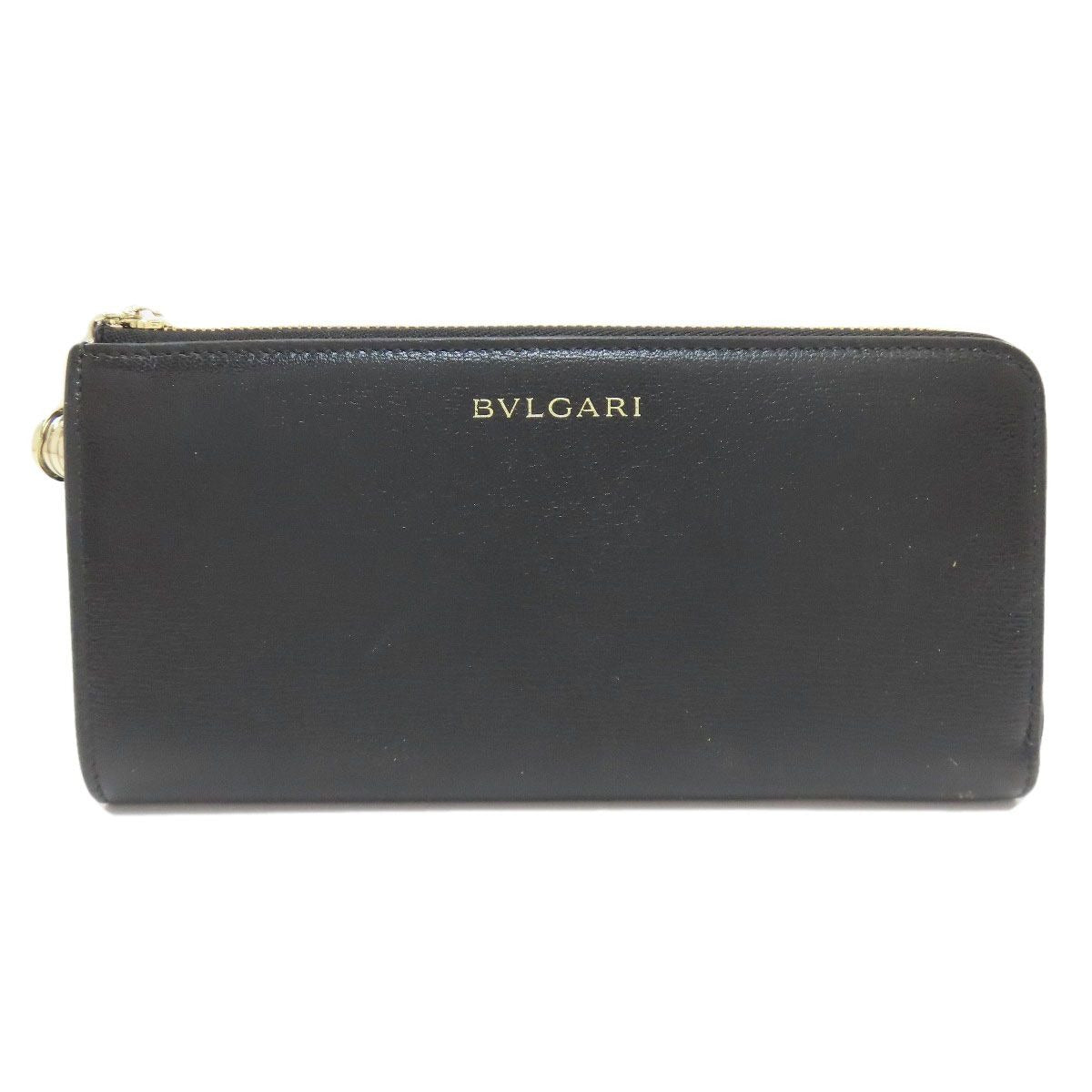 Bvlgari B-zero One Charm Long Wallet Leather