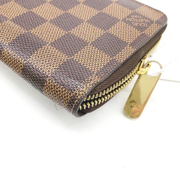 Louis Vuitton N41661 Damier Round Zipper Zippy Wallet Long Wallet Louis Vuitton