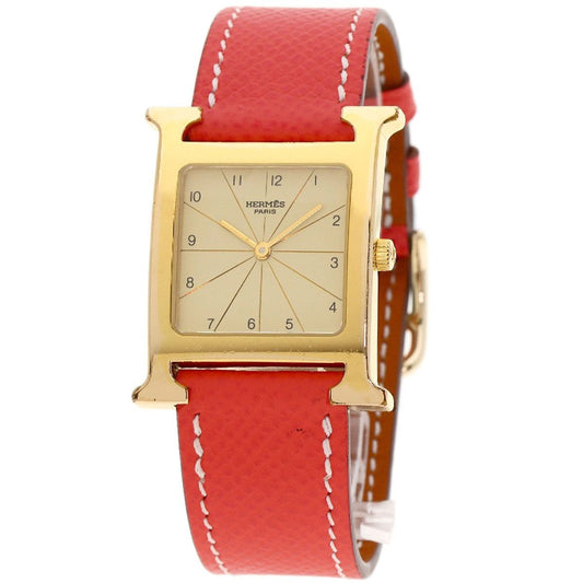 Hermes Watch Wristwatch Leather