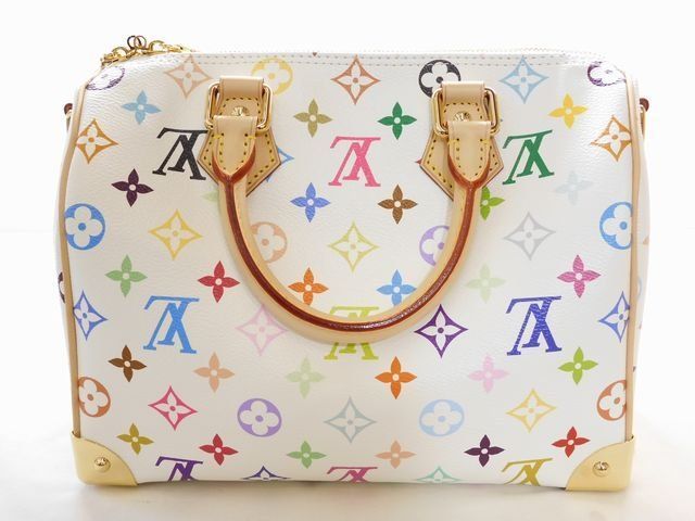 Vuitton M13085 - LV X TM Speedy Bandouliere 25 Monogram Multicolor White 2WAY