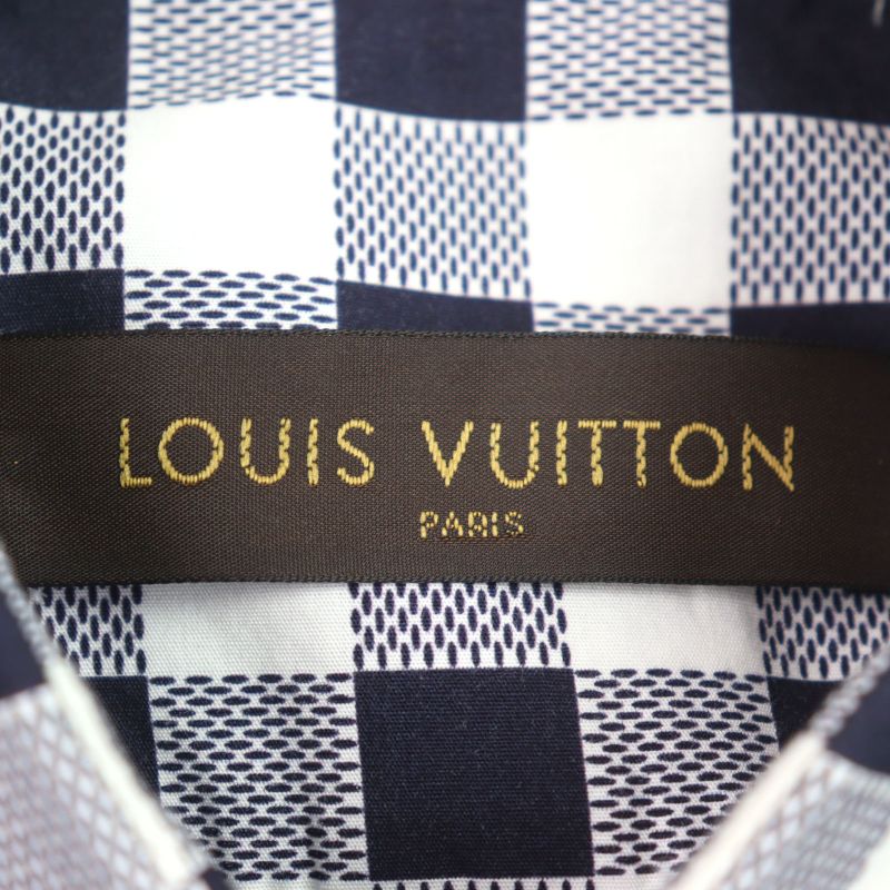 Louis Vuitton Hbs95w America's CUP America's Cup 100% Cotton Damier Logo Print