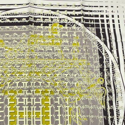 Hermes Scarf Carre 90 24 Faubourg Seconde Ginza5-4-1 2011 Ginza 10th Anniversary