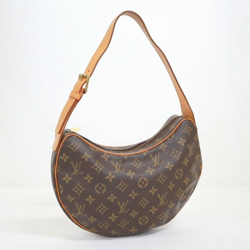 Louis Vuitton Croissant GM Shoulder Bag Monogram Brown