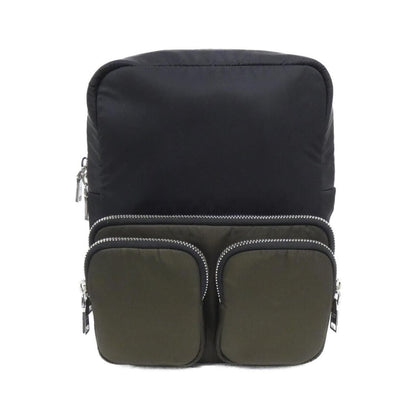 Prada Backpack Black Silver