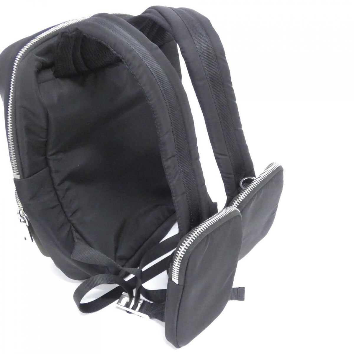 Prada Backpack Black Silver — view 6