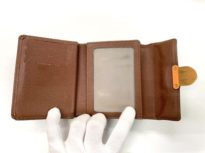 Louis Vuitton Monogram Portefeuille Koala Compact Wallet Trifold Wallet Pass