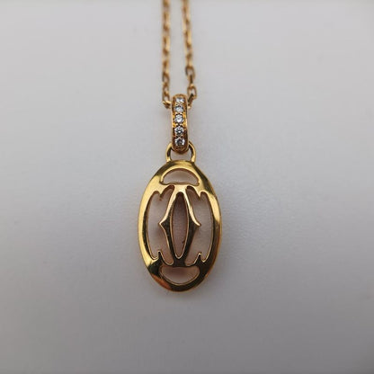 Cartier Logo Double C De Cartier Gold Au750 B7219200 Yh7923