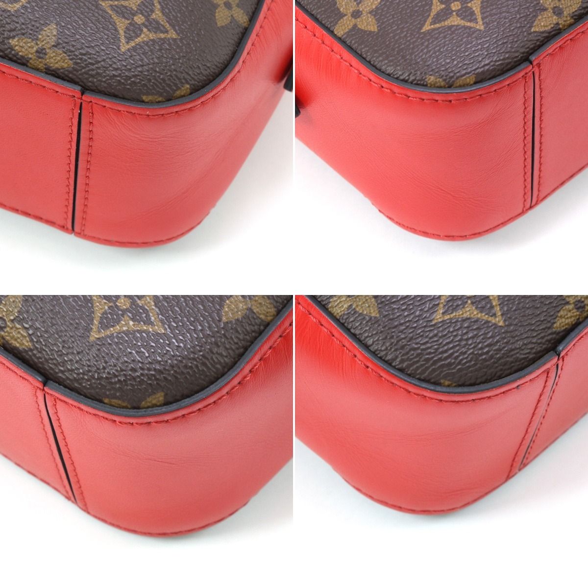 Louis Vuitton Monogram Saintonge Coquelicot Shoulder Bag